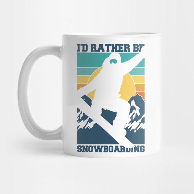 I'd Rather Be Snowboarding by Life2LiveDesign